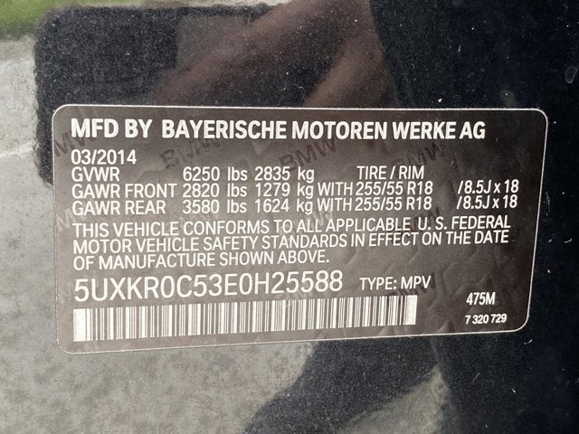 2014 BMW X5 xDrive35i AWD