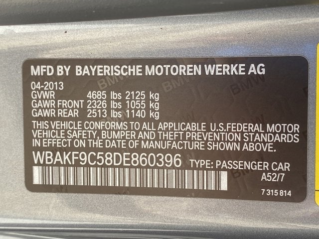 2013 BMW 3 Series 335i xDrive